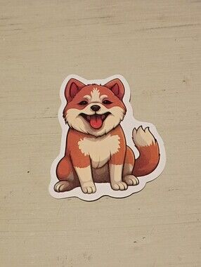 10/$10 Stickers Decal - Shiba Inu Puppy Kawaii Animal Sticker - New